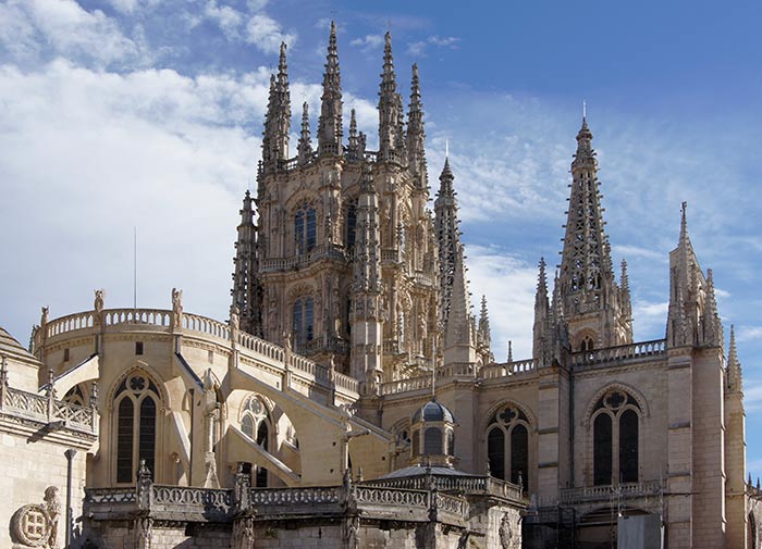 esterno cattedrale di Burgos
