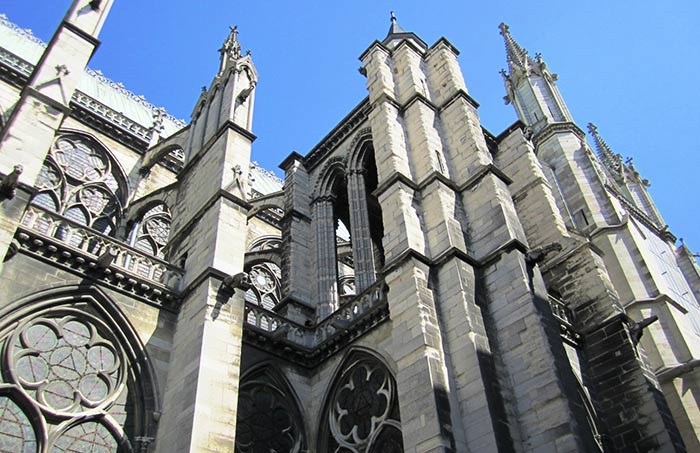 Esterni cattedrale Saint Denis
