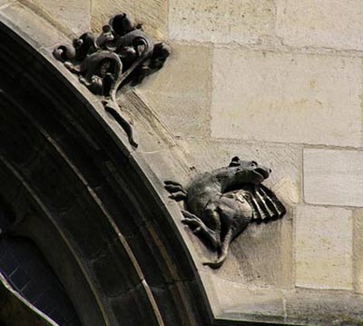 animali fantastici nella decorazione gotica