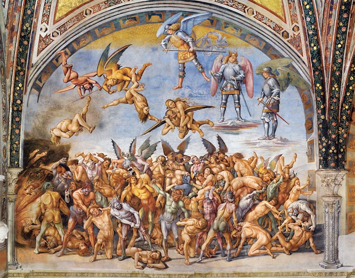 Duomo di orvieto affresco di Signorelli