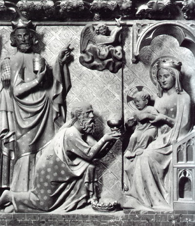 adorazione del cristo nell'arte gotica