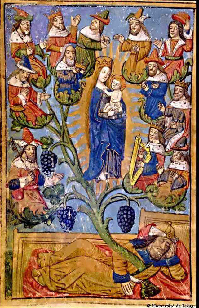 Maria e i profeti nella iconografia meioevale