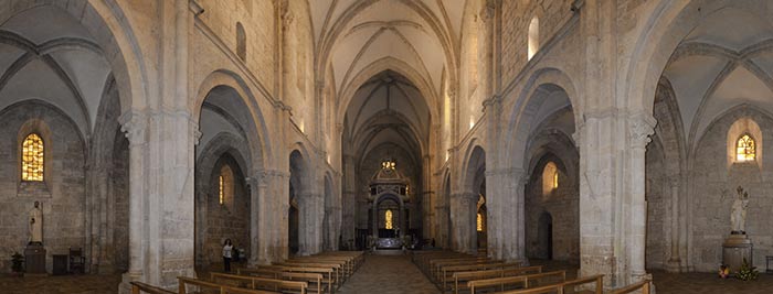 Interno abbazia di Casamari