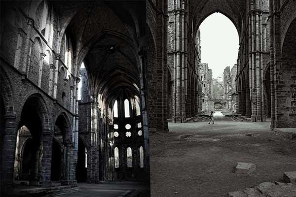 rovine abbazia Villers