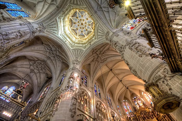 Soffitto cattedrale di Burgos