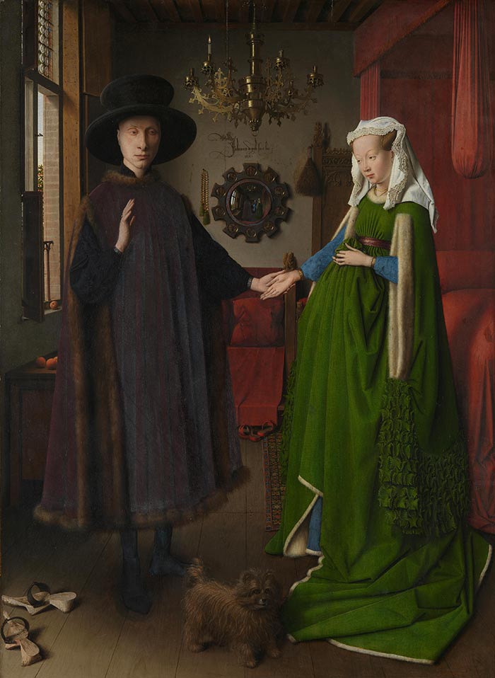 Jan Van Eyck, coniugi Arnolfini
