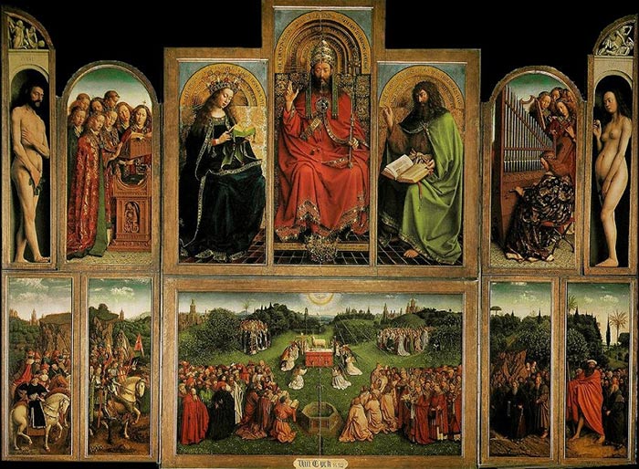 Jan Van Eyck, Polittico di Gand 