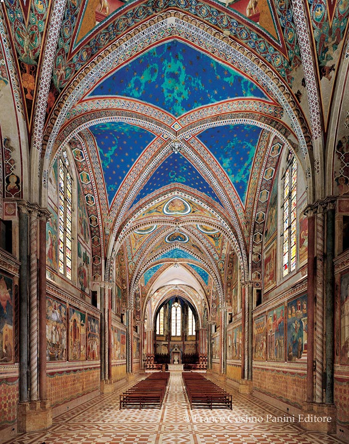 architettura gotica, basilica san francesco assisi
