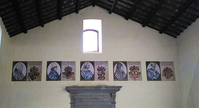 sala del primo conclave a Viterbo