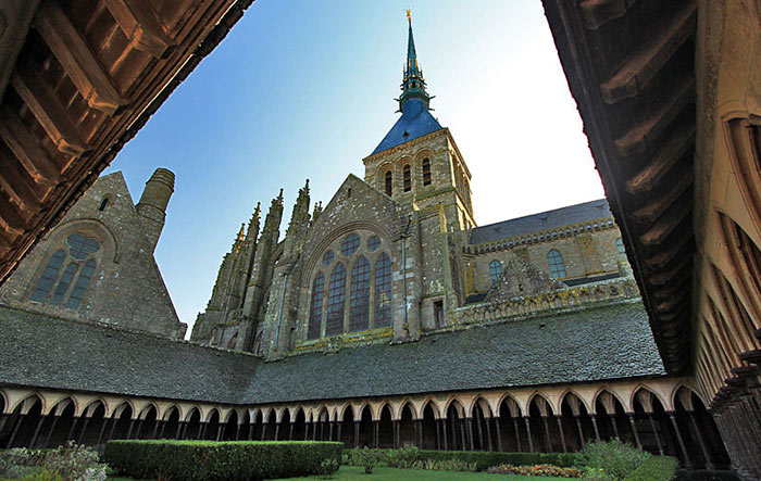 abbazia Mont Saint Michel Cattedrale