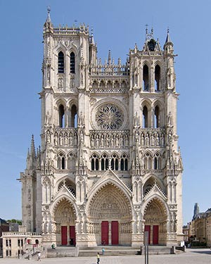 cattedrale di Amiens, facciata