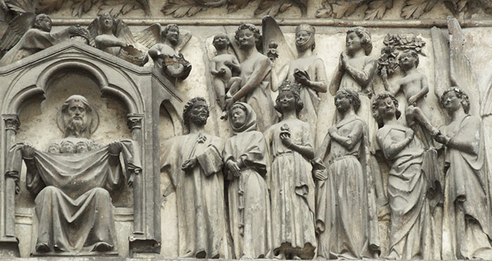 basso rilievi cattedrale Bourges
