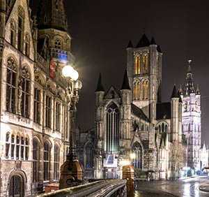 Cattedrale gotica di san Bavon Belgio