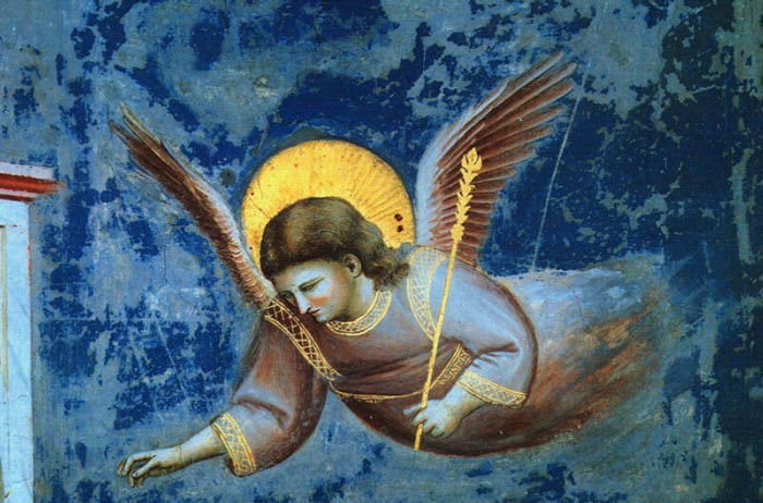 Giotto, angelo della Vergine