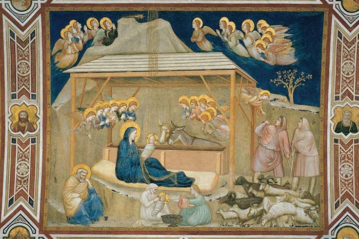 Giotto, la natività basilica S. Francesco ad Assisi