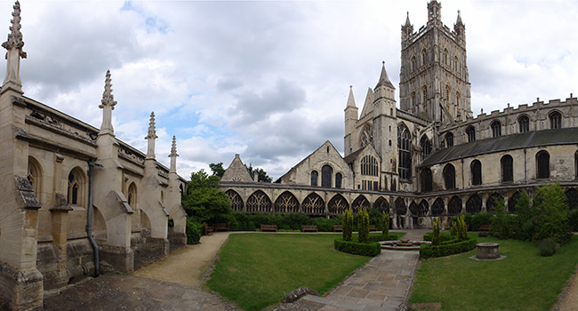 Esterni cattedrale di Gloucester