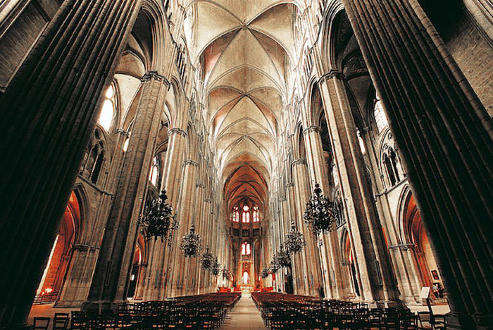 interno cattedrale di Bourges