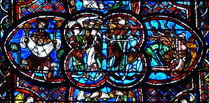 vetrata cattedrale di Bourges